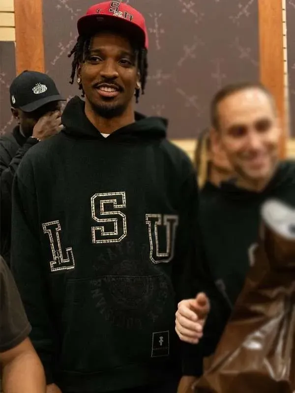 Travis Scott LSU Black Hoodie
