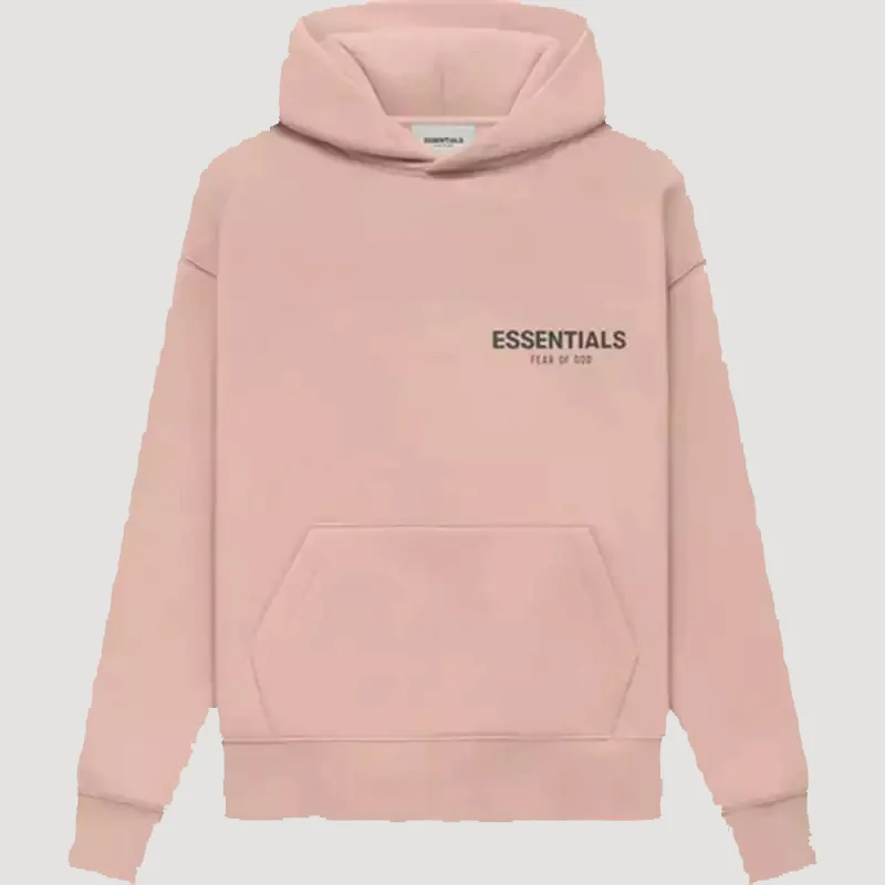 Fear Of God Pink Essentials Hoodie