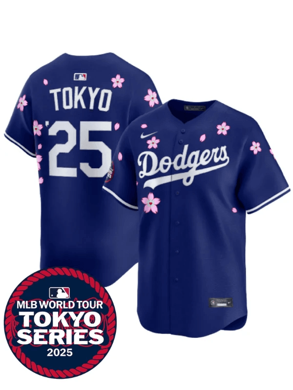 Tokyo Series 2025 Dodgers Los Angeles Jersey