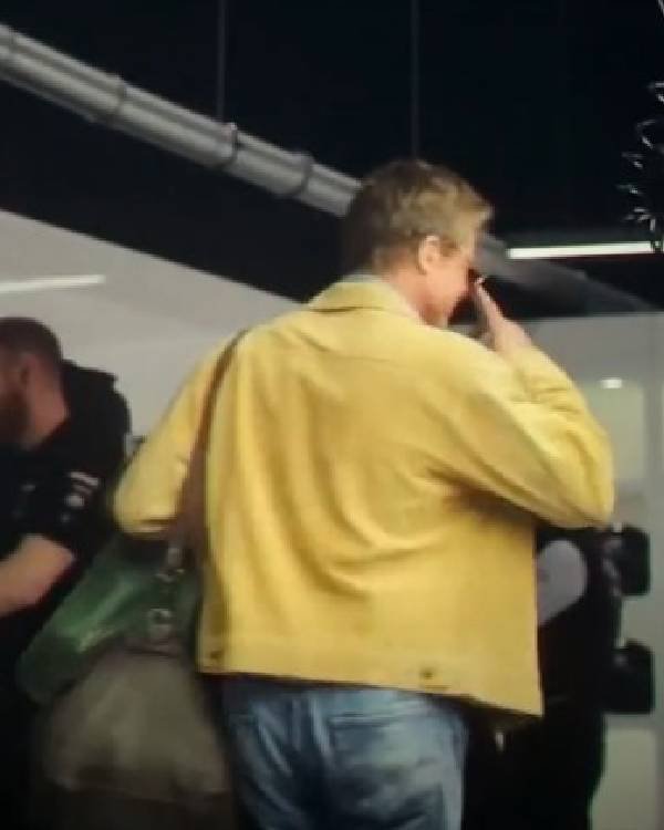 Brad Pitt F1 The Movie 2025 Suede Leather Jacket