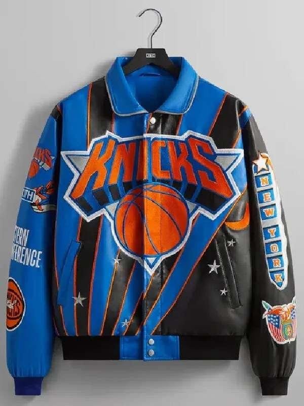 New York Knicks Amare Stoudemire Leather Jacket