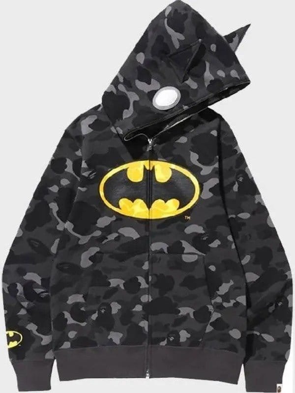 Batman Bape Black Hoodie