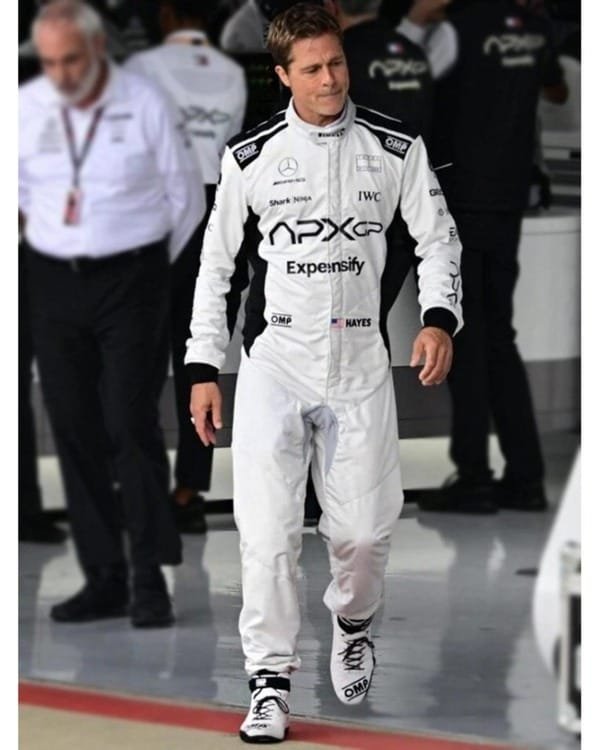Brad Pitt F1 The Movie 2025 Racing Jumpsuit
