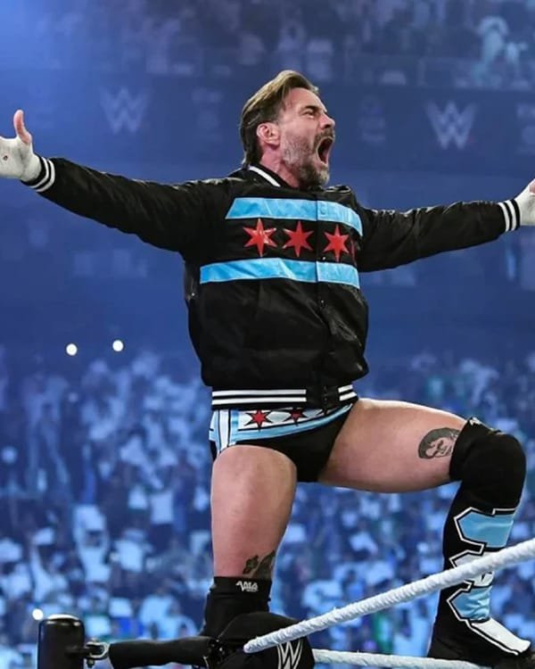 WWE Night Of Champions CM Punk Bomber Jacket