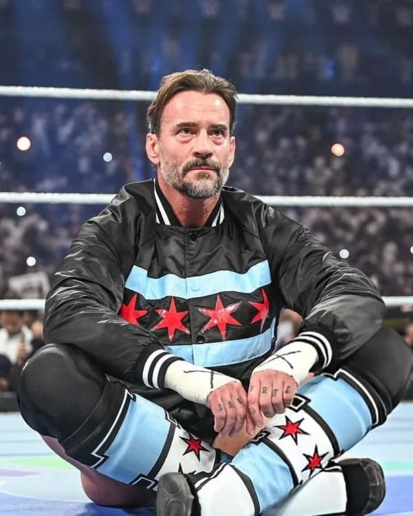 WWE Night Of Champions CM Punk Bomber Jacket