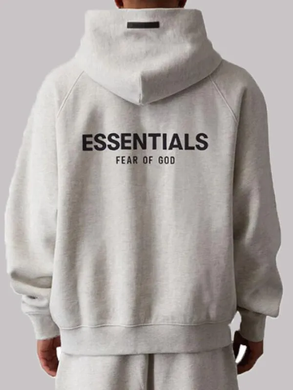 Fear Of God Essential Grey Hoodie