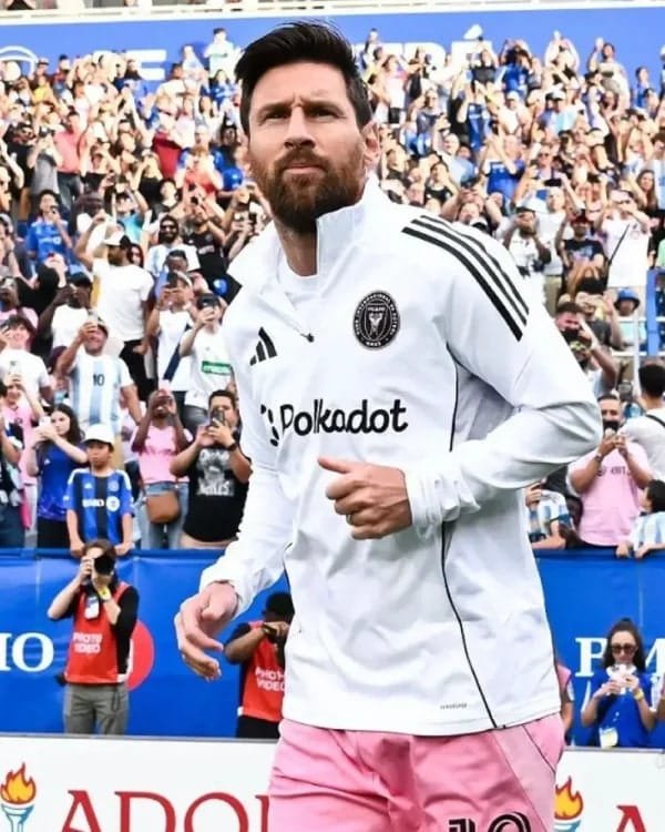 Inter Miami Lionel Messi CF White Sweatshirt