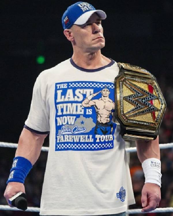 John Cena 2025 Farewell Tour White T-Shirt