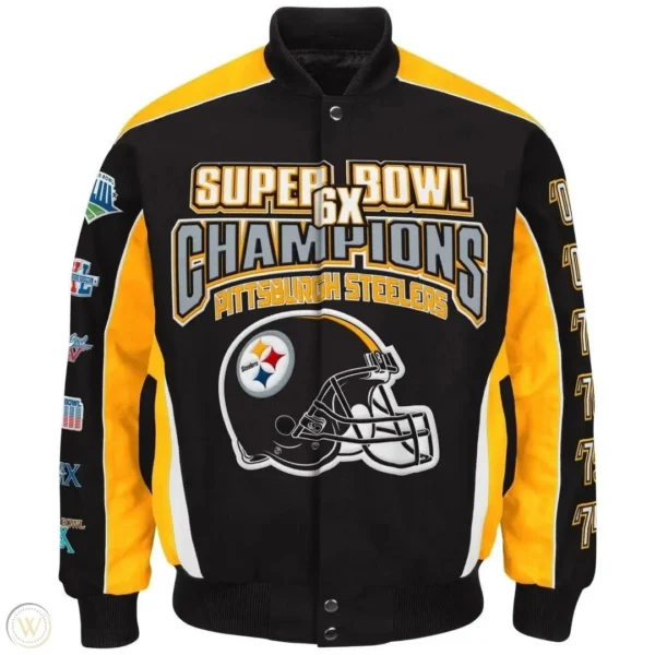 Super Bowl Pittsburgh Steelers 6X Jacket