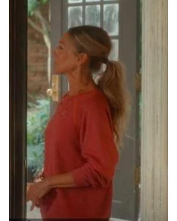 Carrie Bradshaw And Just Like That S03 Pink Sweatshirt