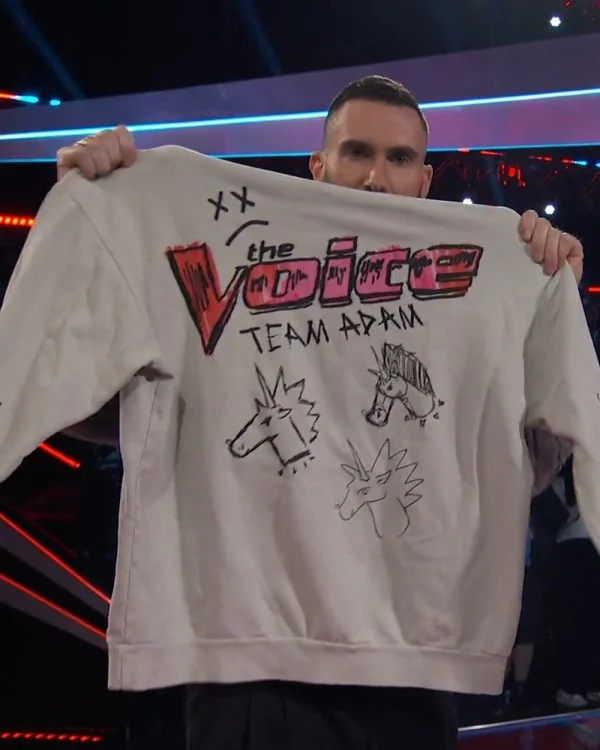S27 The Voice Team Adam Hoodie