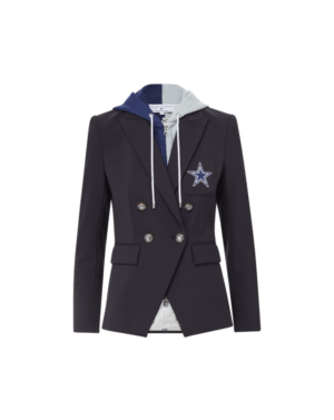 Dallas Cowboys Veronica Beard Navy Dickey Jacket