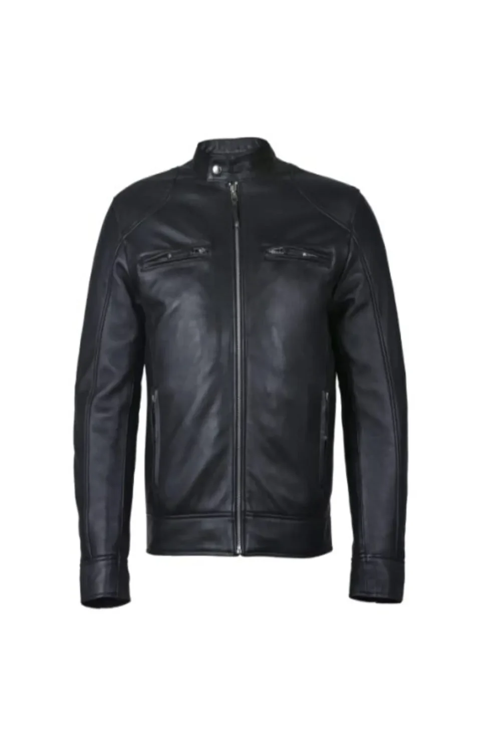 Retro Black Biker Jacket