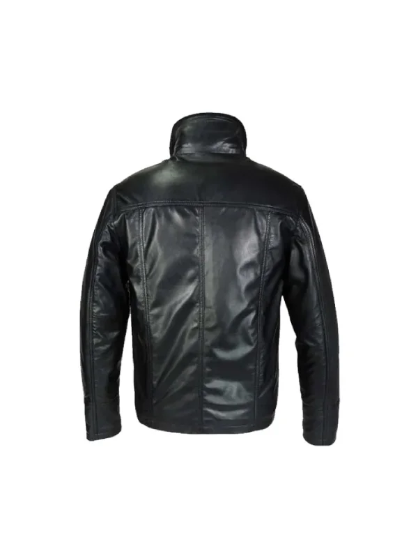 Men’s Black Classic Leather Jacket