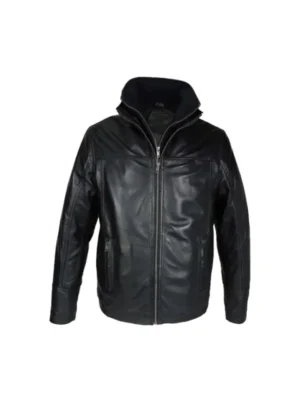 Men’s Black Classic Leather Jacket