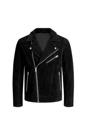 Black Amand Suede Jacket
