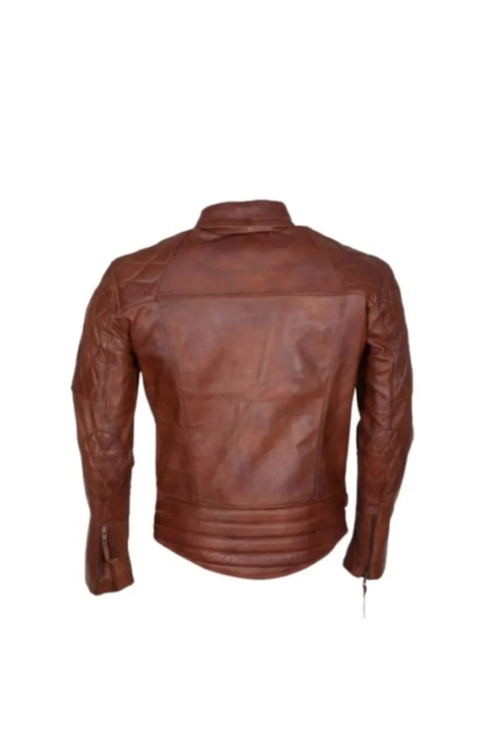 Womens Black Leather Motorcycle Jacket